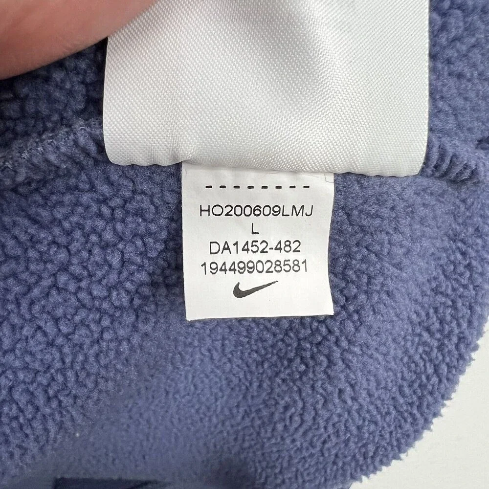 Nike Size L Sweatshirt Hoodie Sportswear Therma Oversized Pull‎ Over DA1452-482